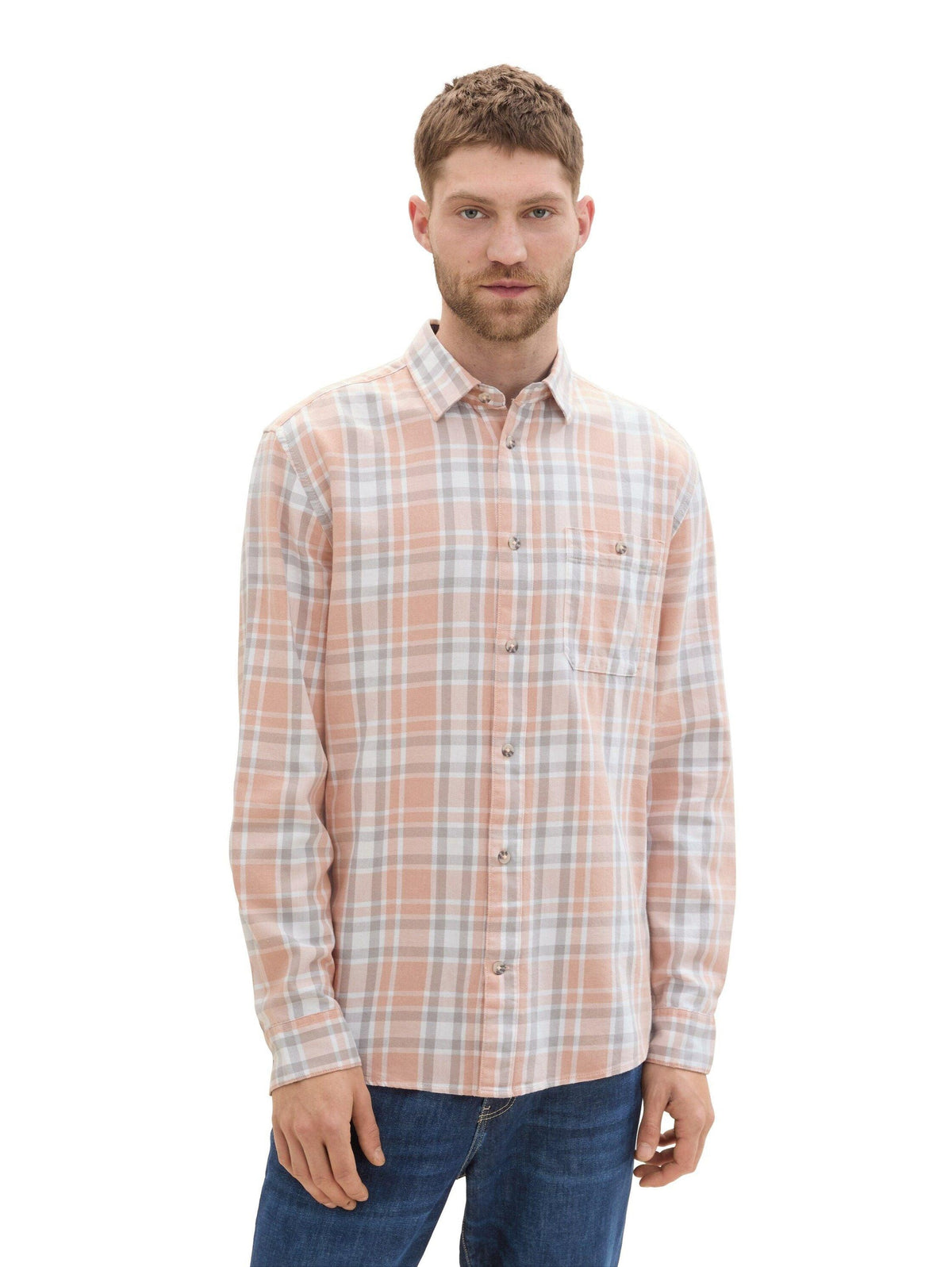 Checked Twill Shirt