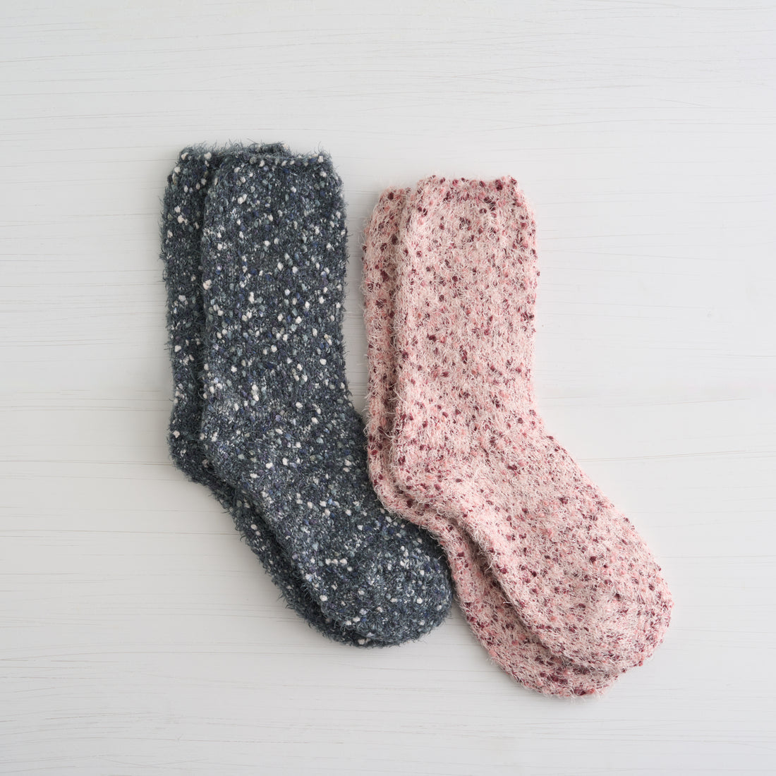 2PK Frosted NEP Crew Socks