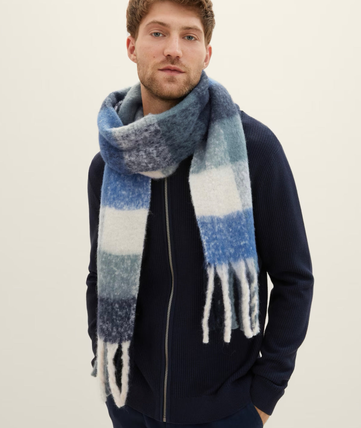 Checked Scarf