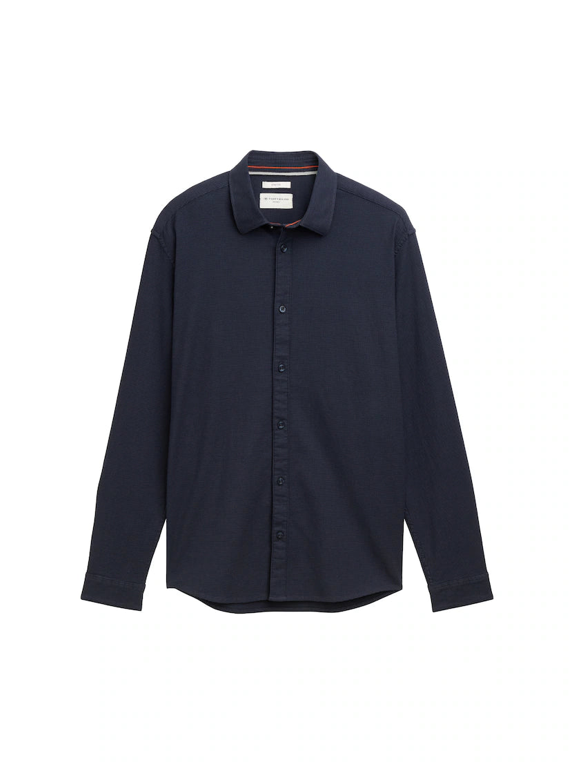 Fitted Structured Shirt