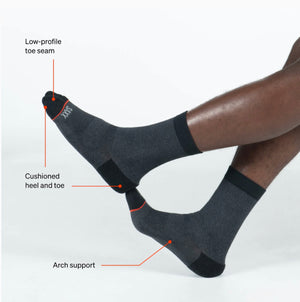 Whole Package 3-Pack Crew Socks