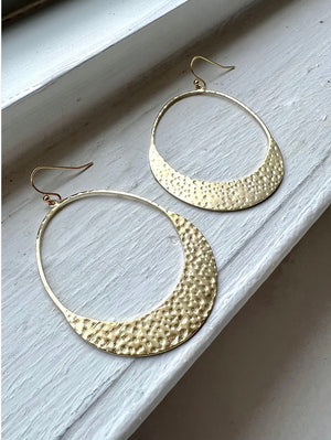 Hammered Earrings