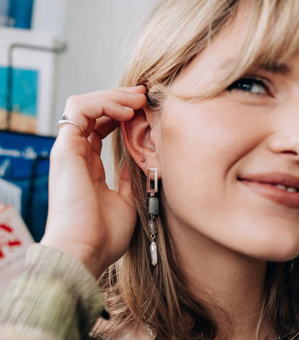 Chivor Long Earrings