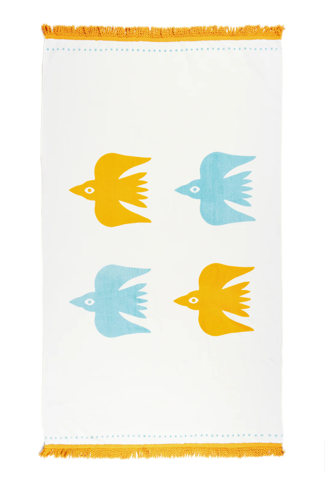 The Birds of a Feather Velour Beach Towel