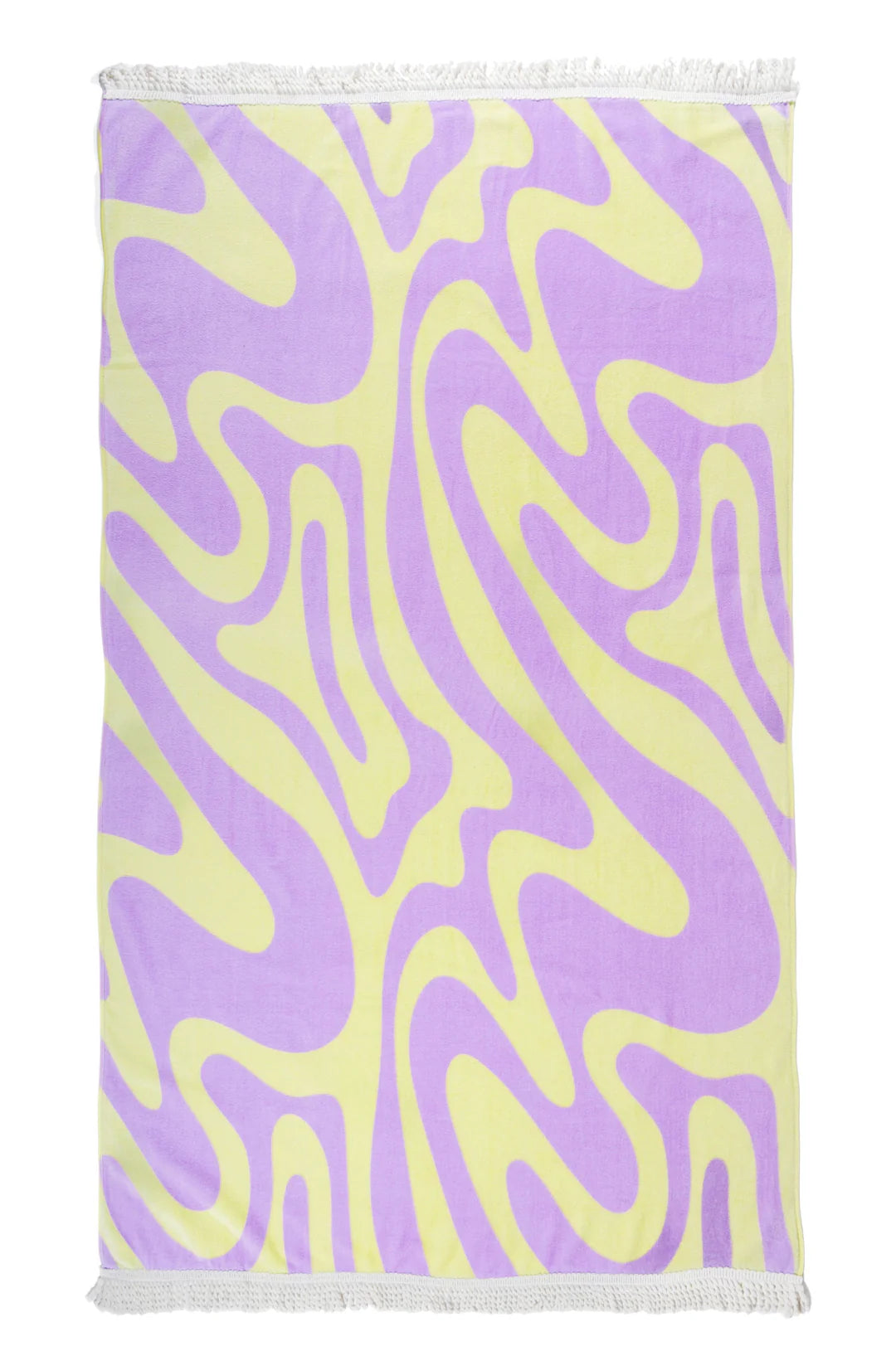 The Bowie Velour Beach Towel