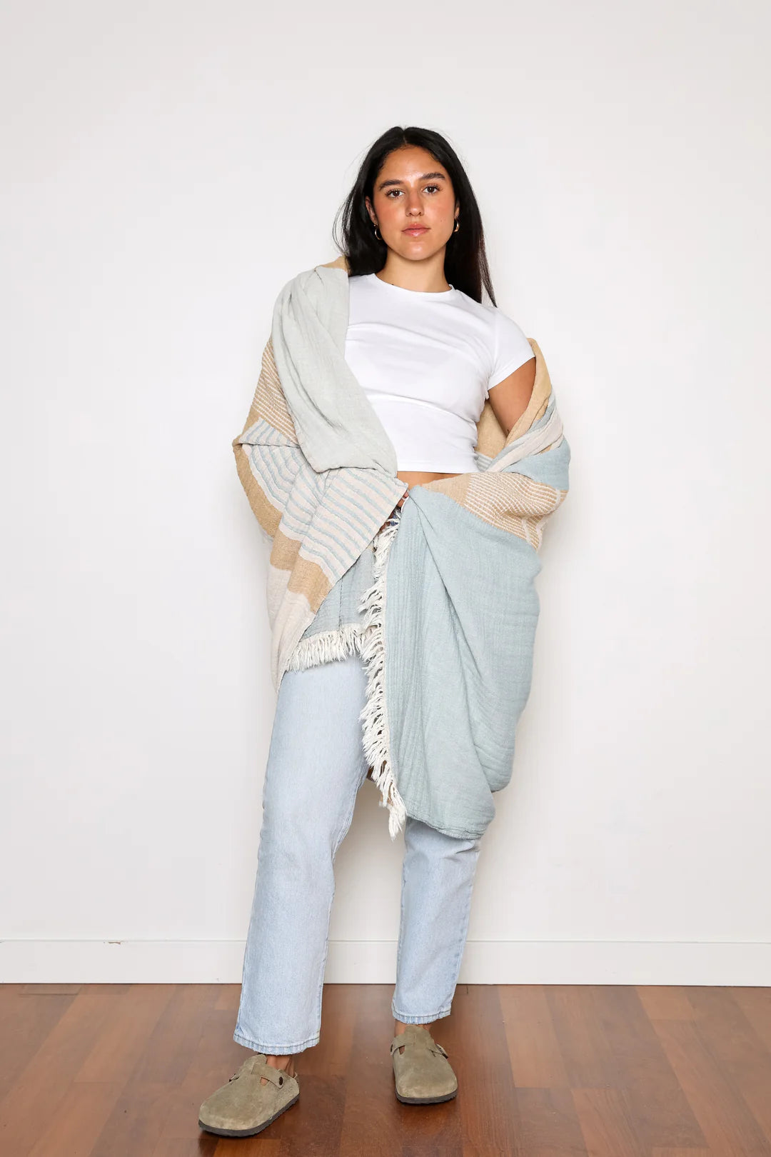 The Harris Muslin Throw