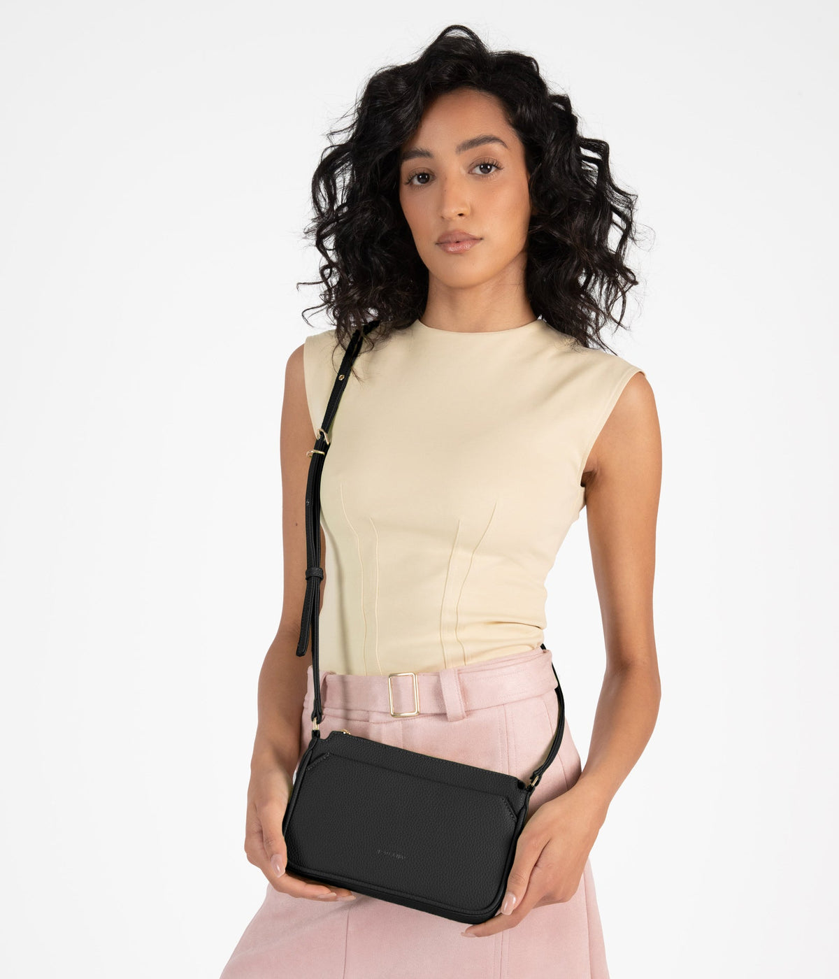 Ivy Vegan Crossbody - Grain