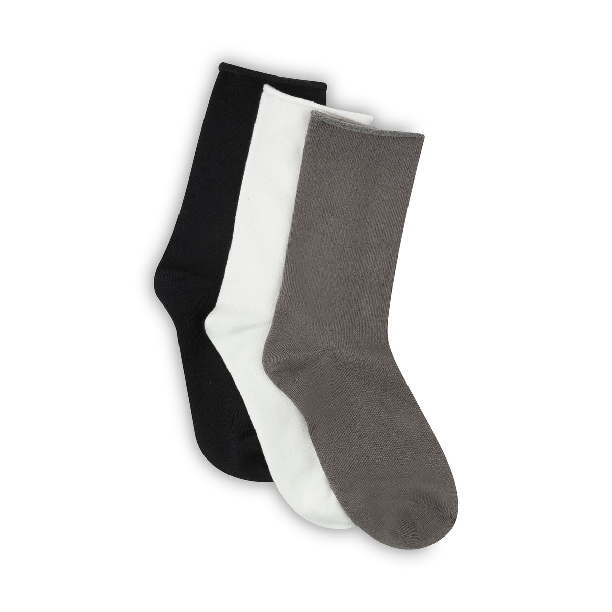 3PK Recycled Pillow Polytam Crew Socks