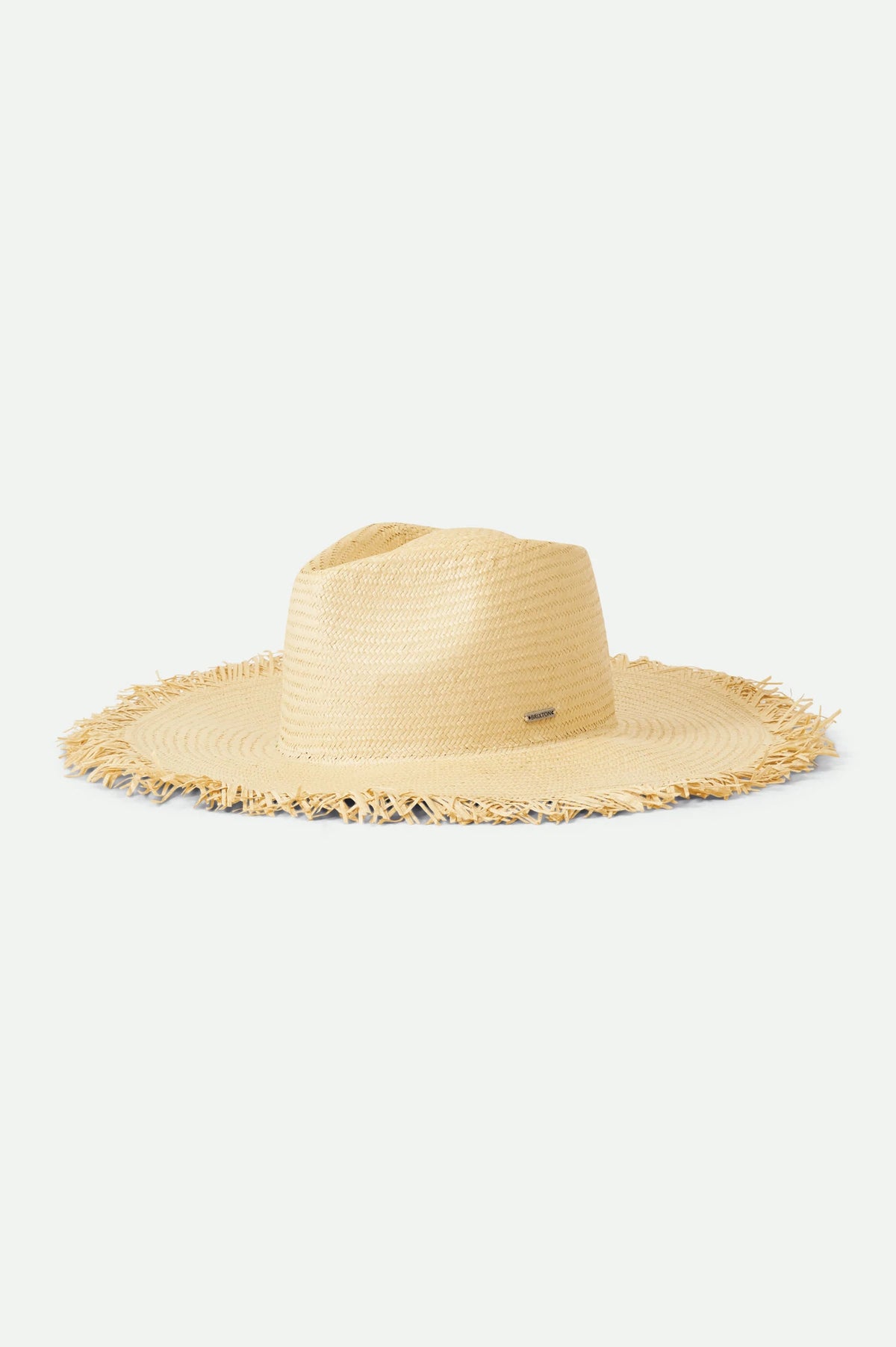 Jo Straw Frayed Fedora