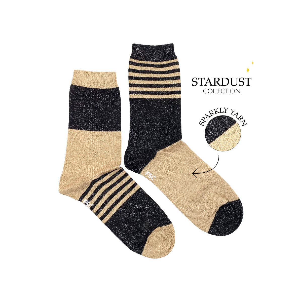 Womens Stardust Collection Sock