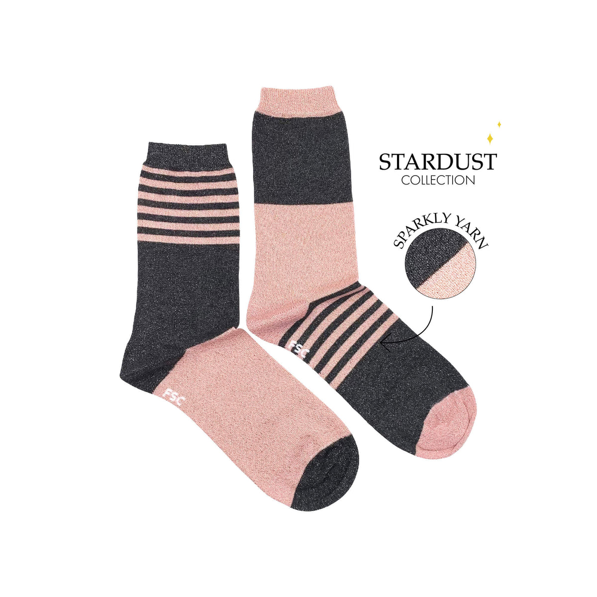 Womens Stardust Collection Sock