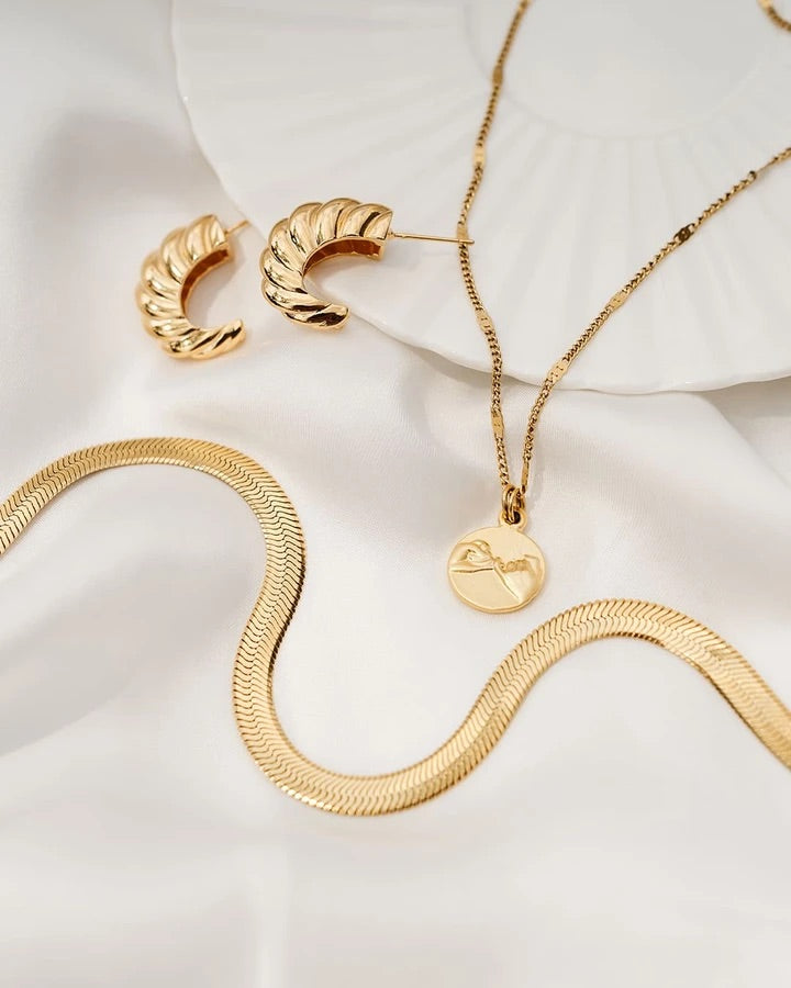 Duo Cobra Necklace