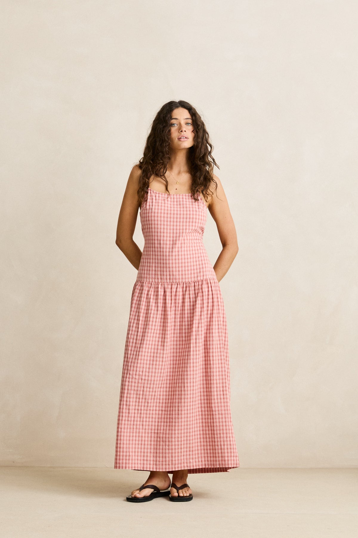 Kirra Check Maxi