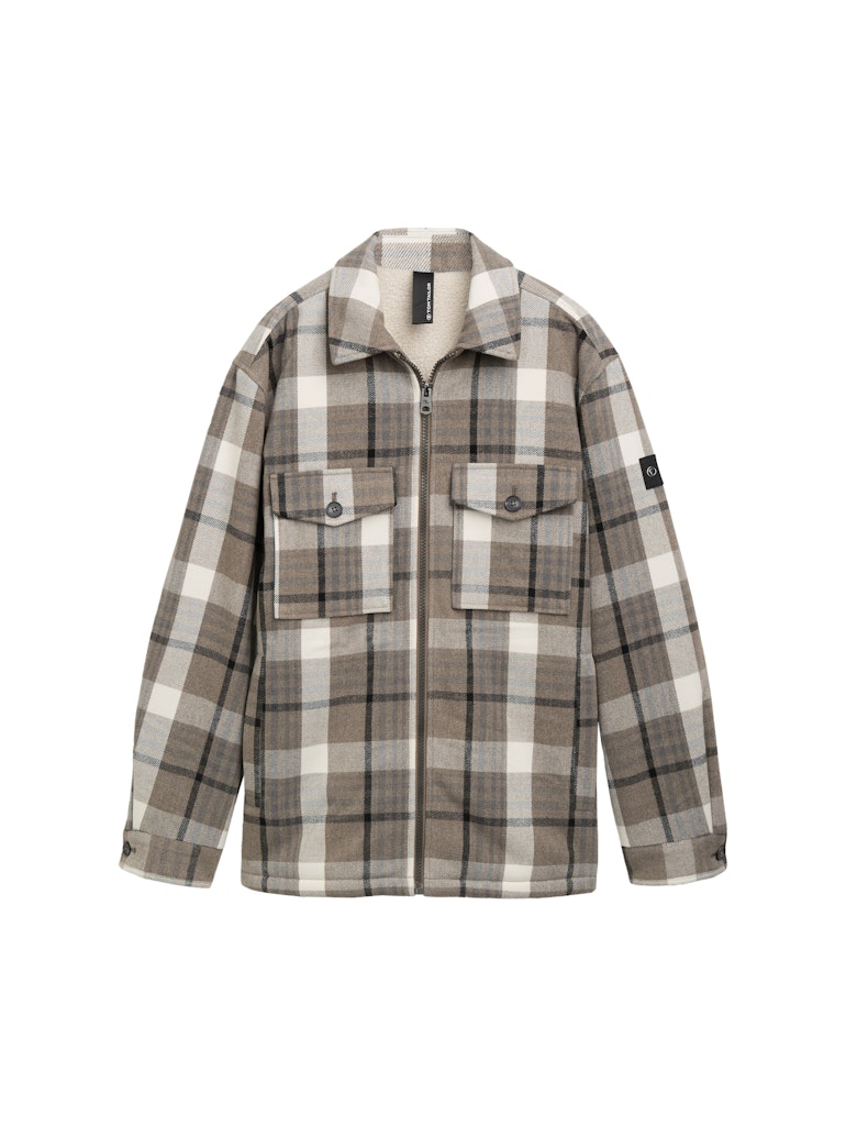 Sherpa Lined Shirt Jacket