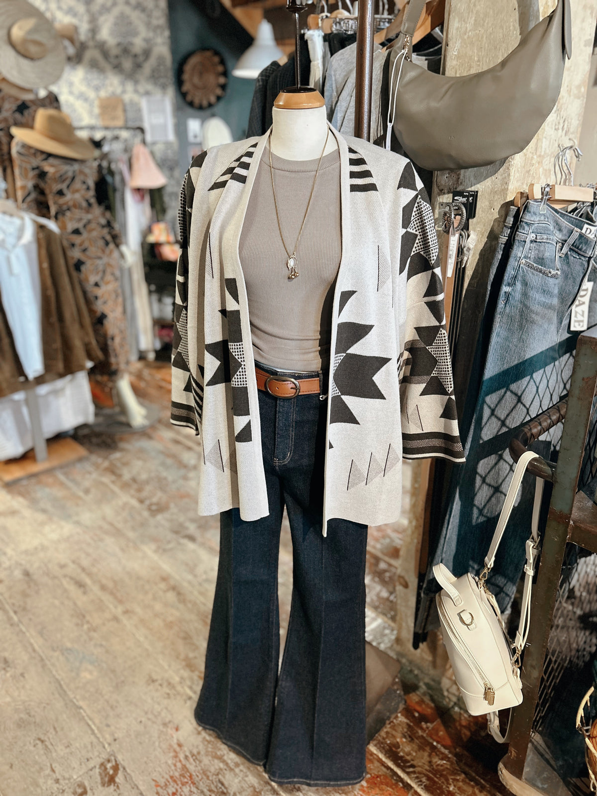 Jacqueline Jacquard Sweater