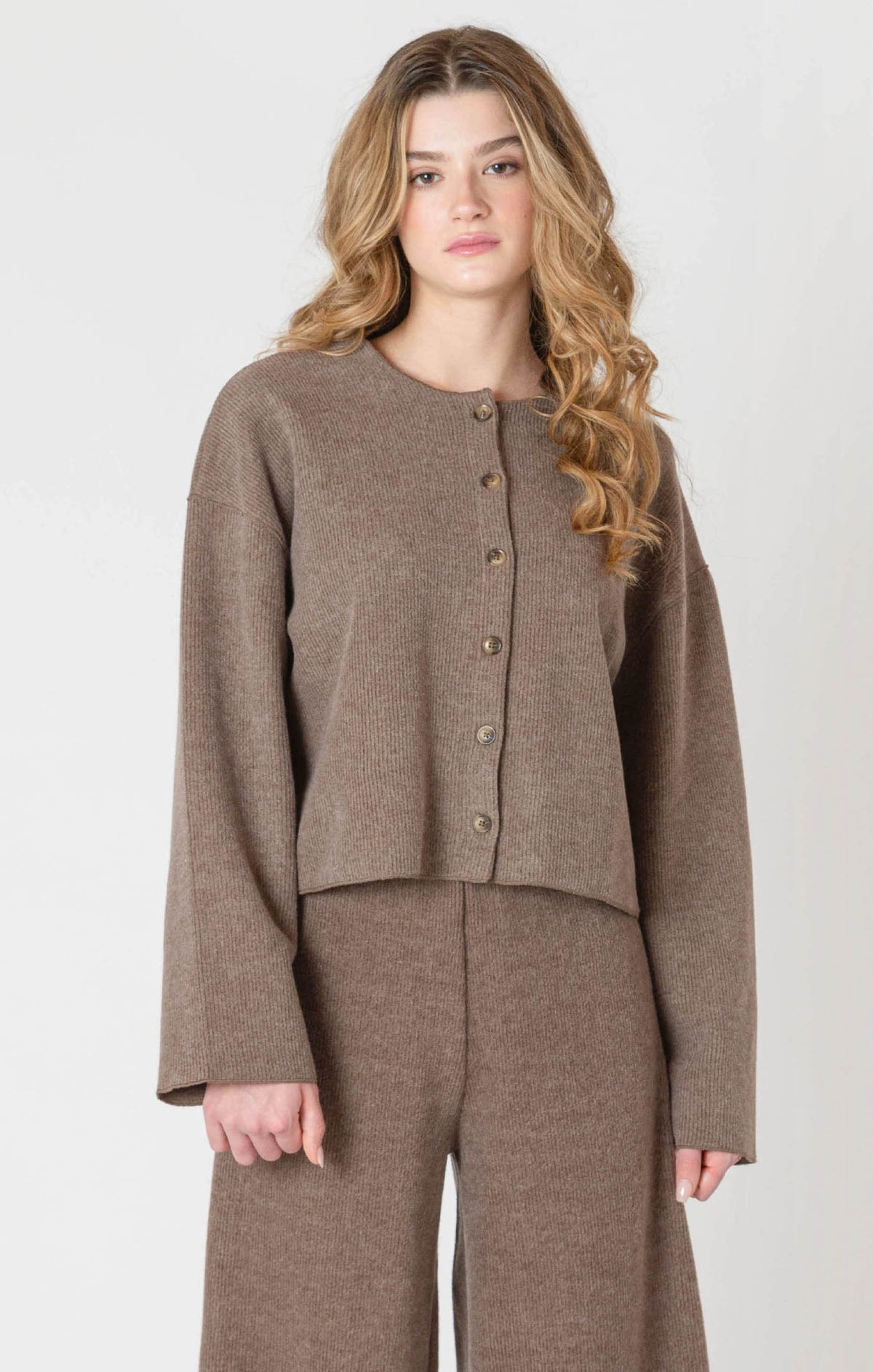 Ribbed Cardigan