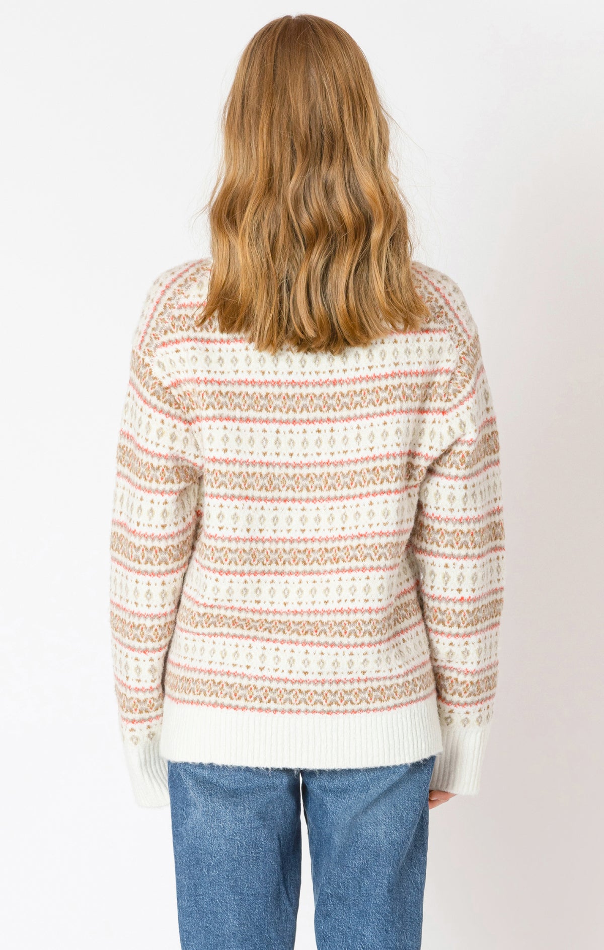 Oversized Patterened Sweater