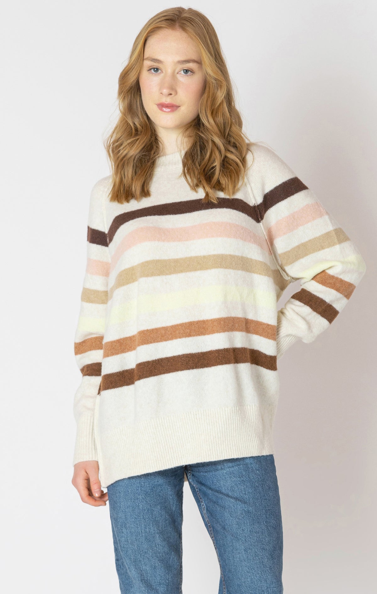 Oversized Patterened Sweater