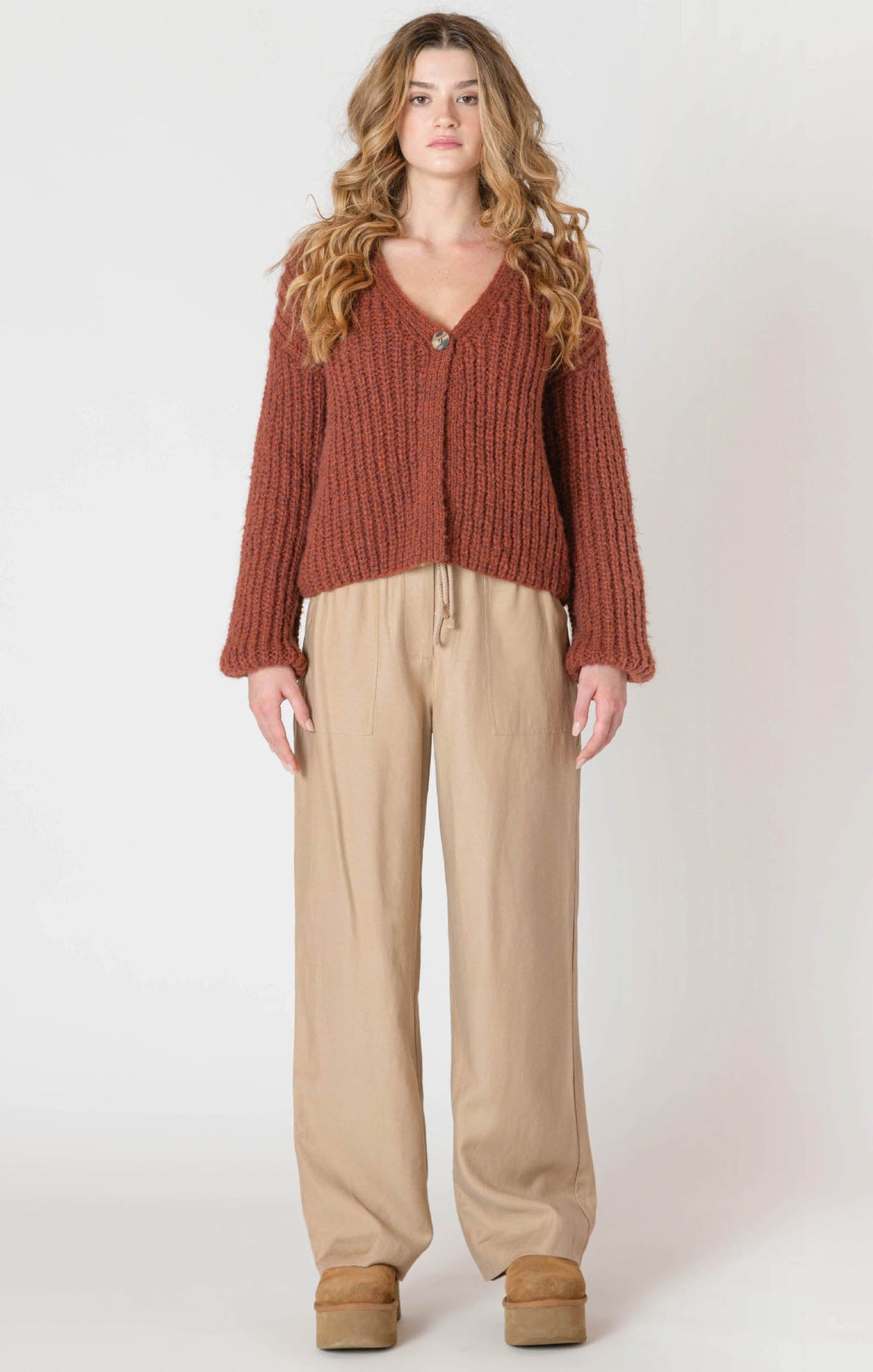 Single Button Cardigan
