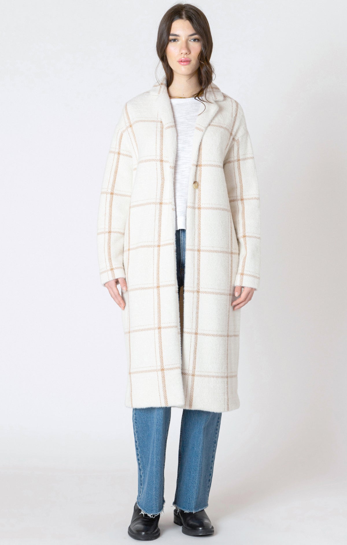 Longline Soft Sweater Coat
