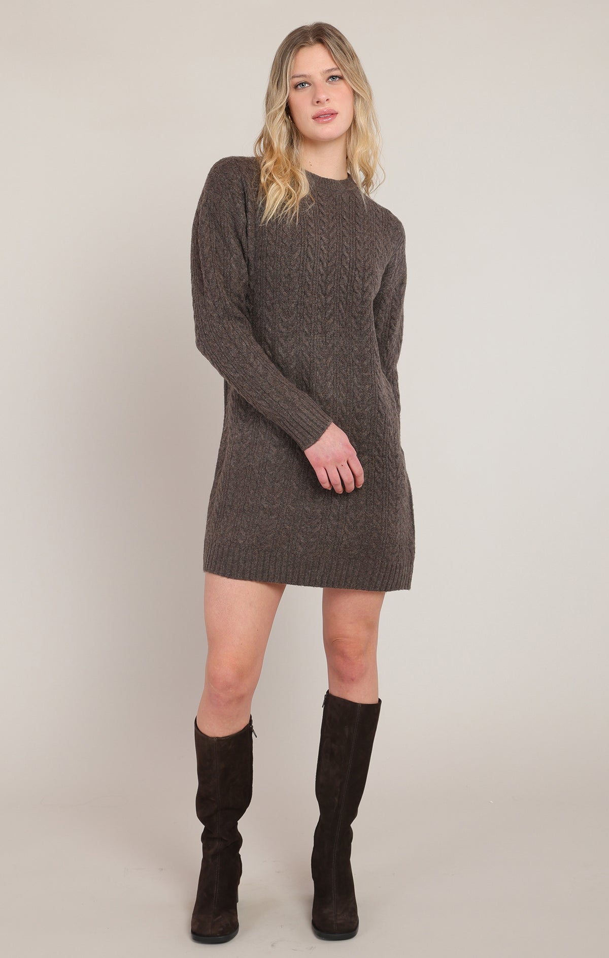 Cable Knit Dress