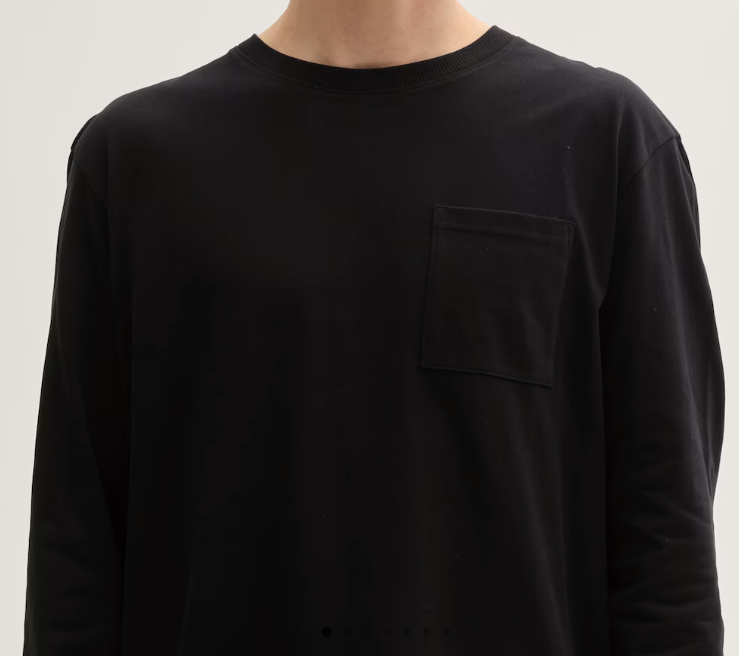 Basic Longsleeve Pocket Tee