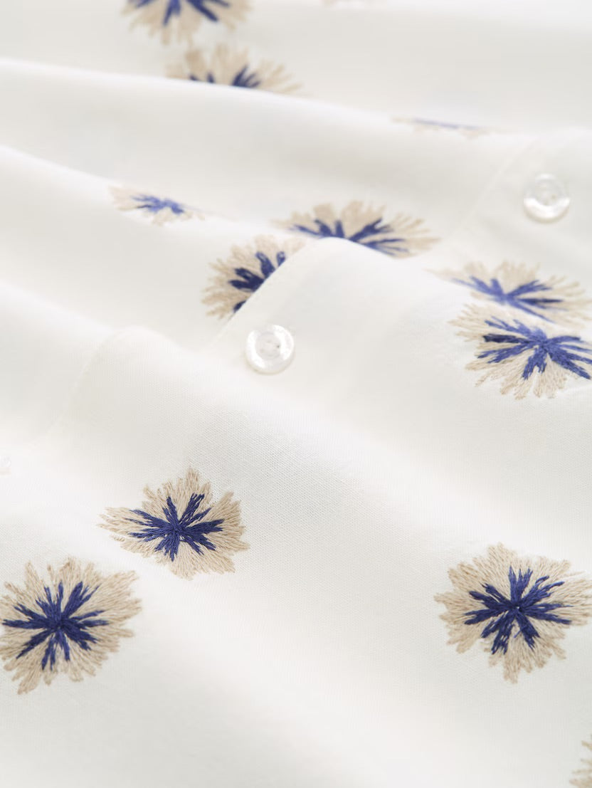 All Over Embroidered Shirt