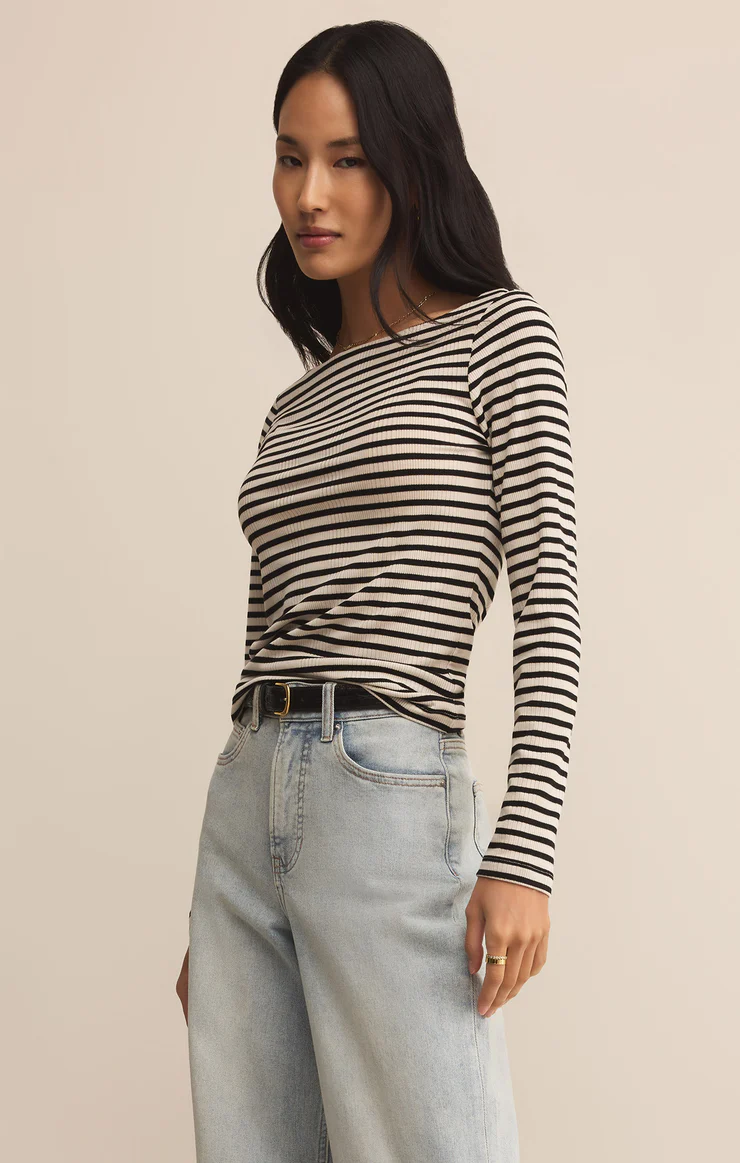 Pristine Striped Tee