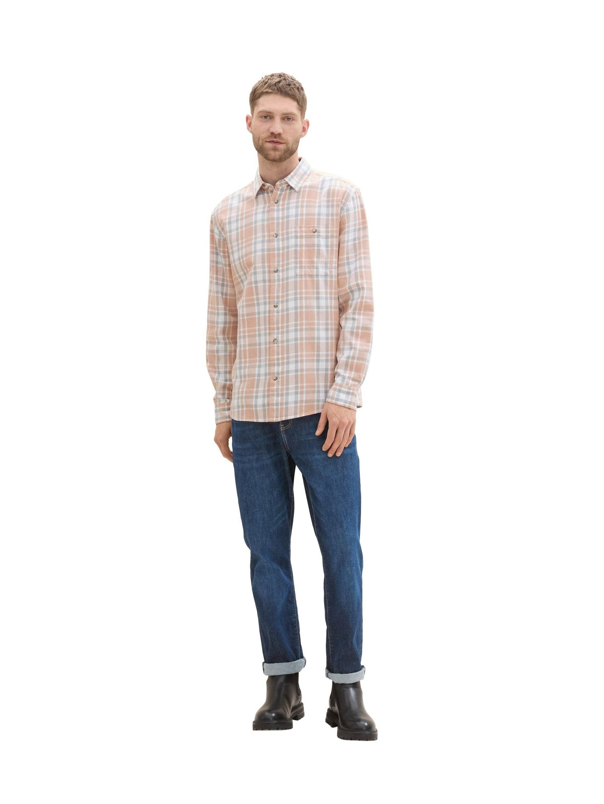 Checked Twill Shirt