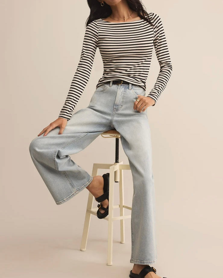 Pristine Striped Tee