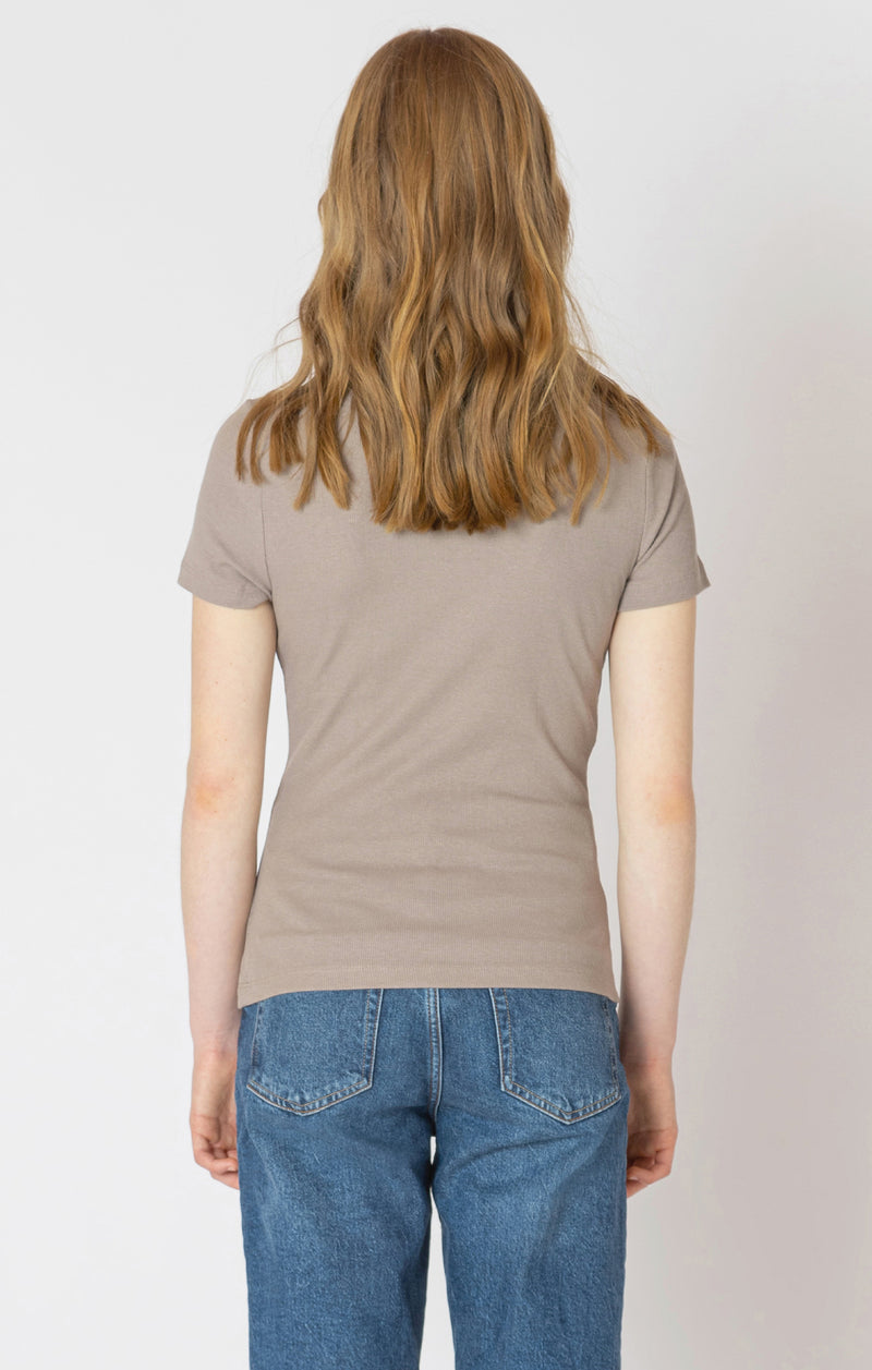 Basic Ribbed Tee