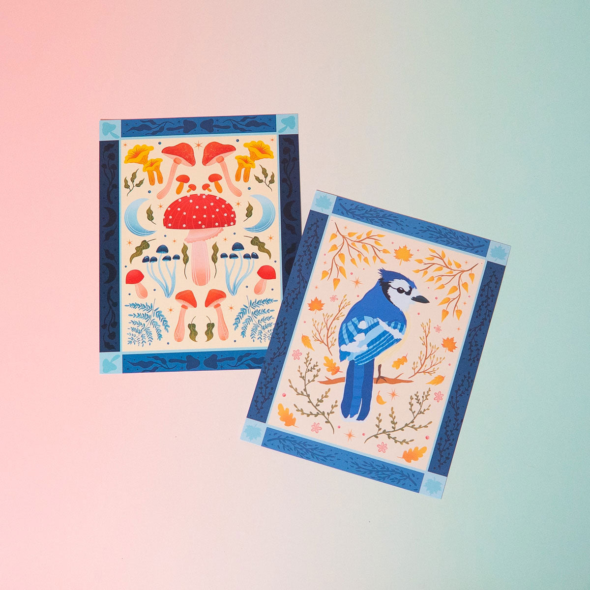 Mushroom Art Print (7"x9") - Online Only