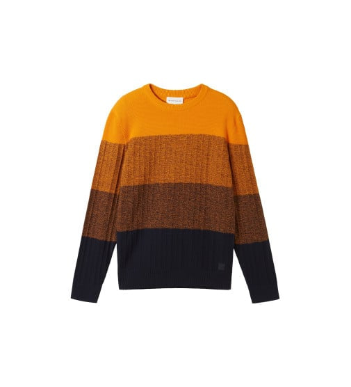 Structure Mix Crew Sweater