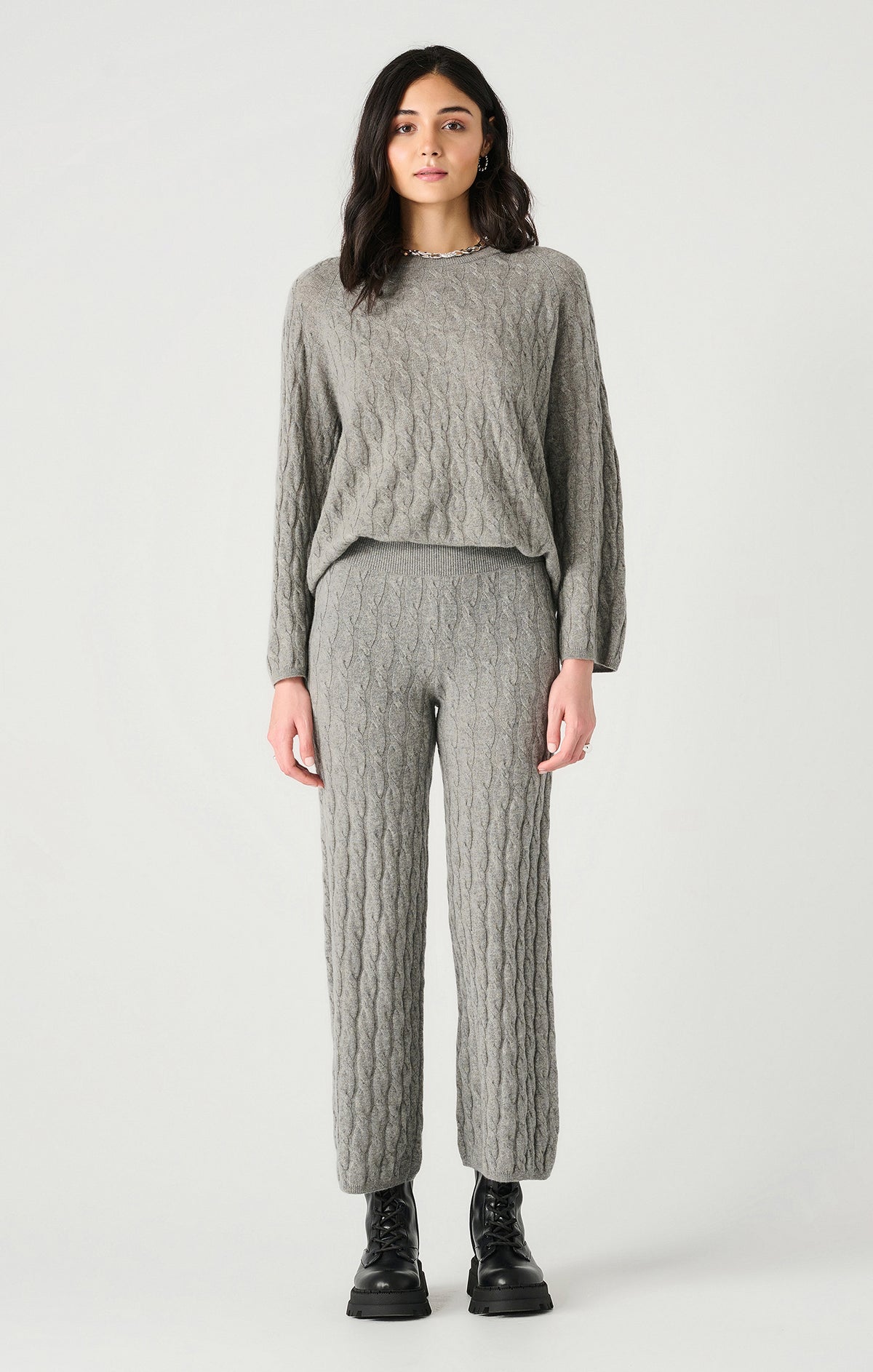 Cable Knit Sweater Pant