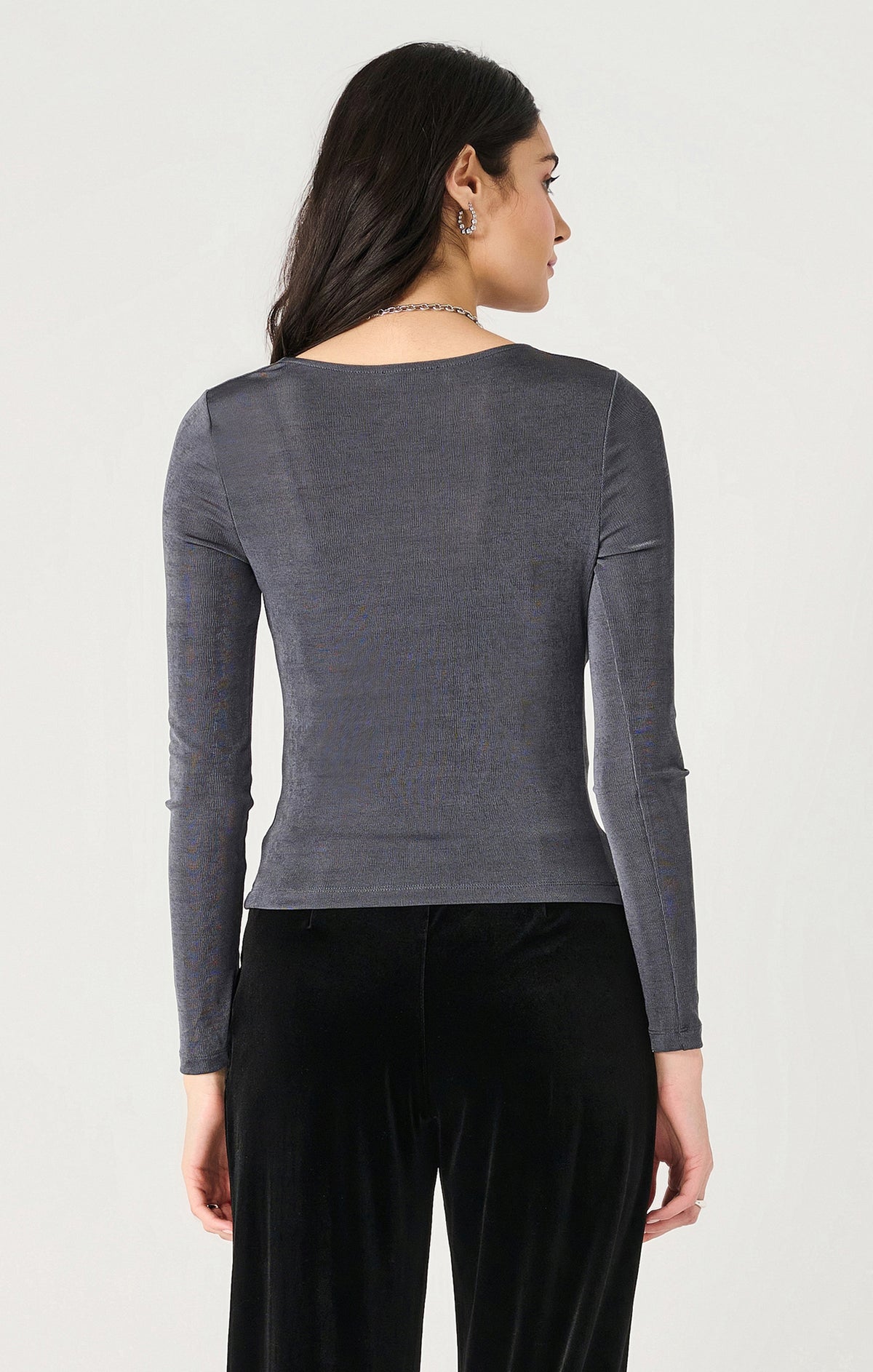 LS Cowl Neck Top