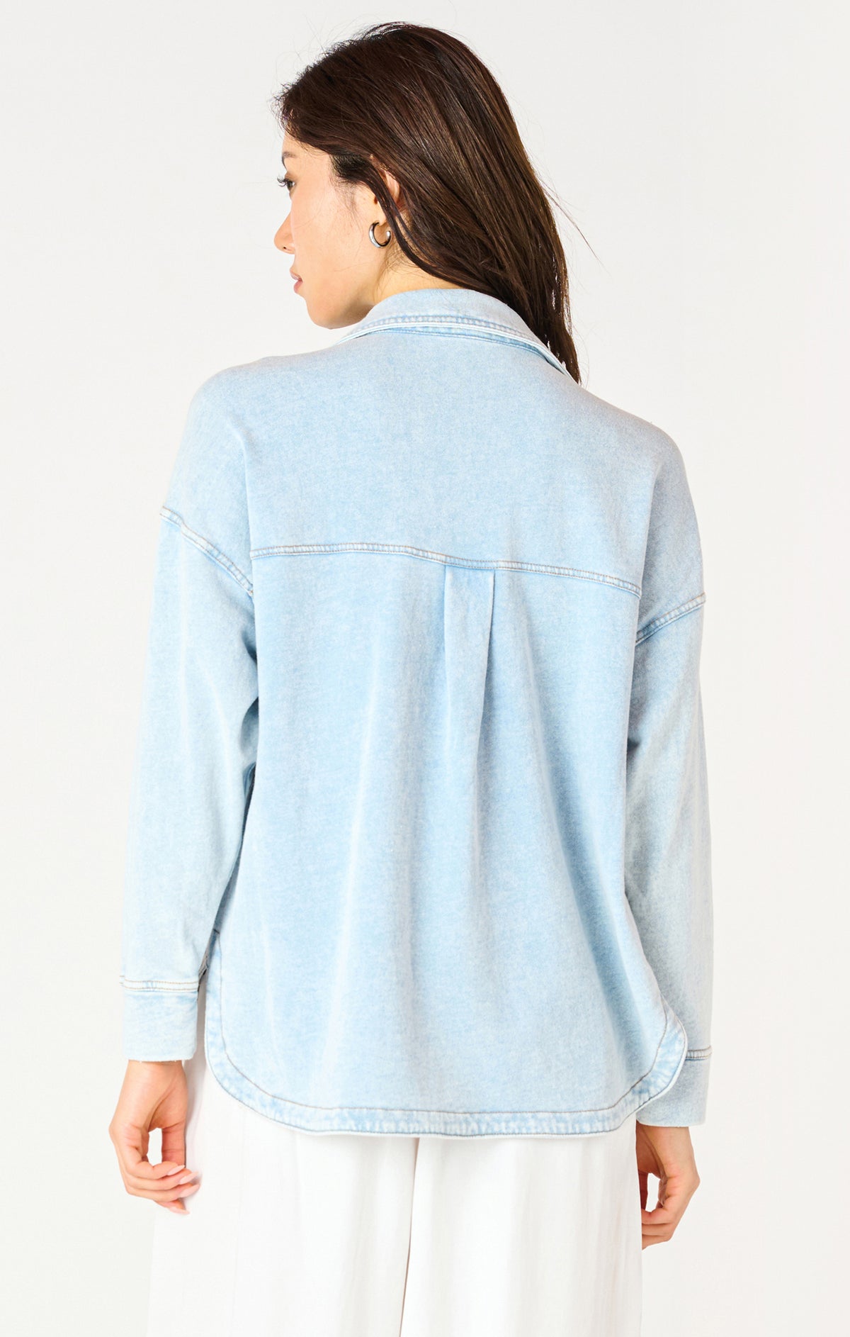 Denim Knit Jacket