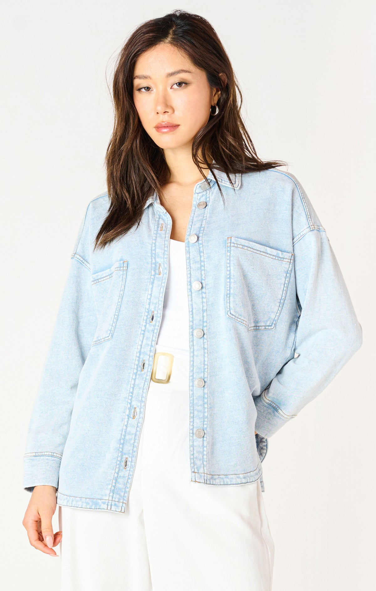 Denim Knit Jacket