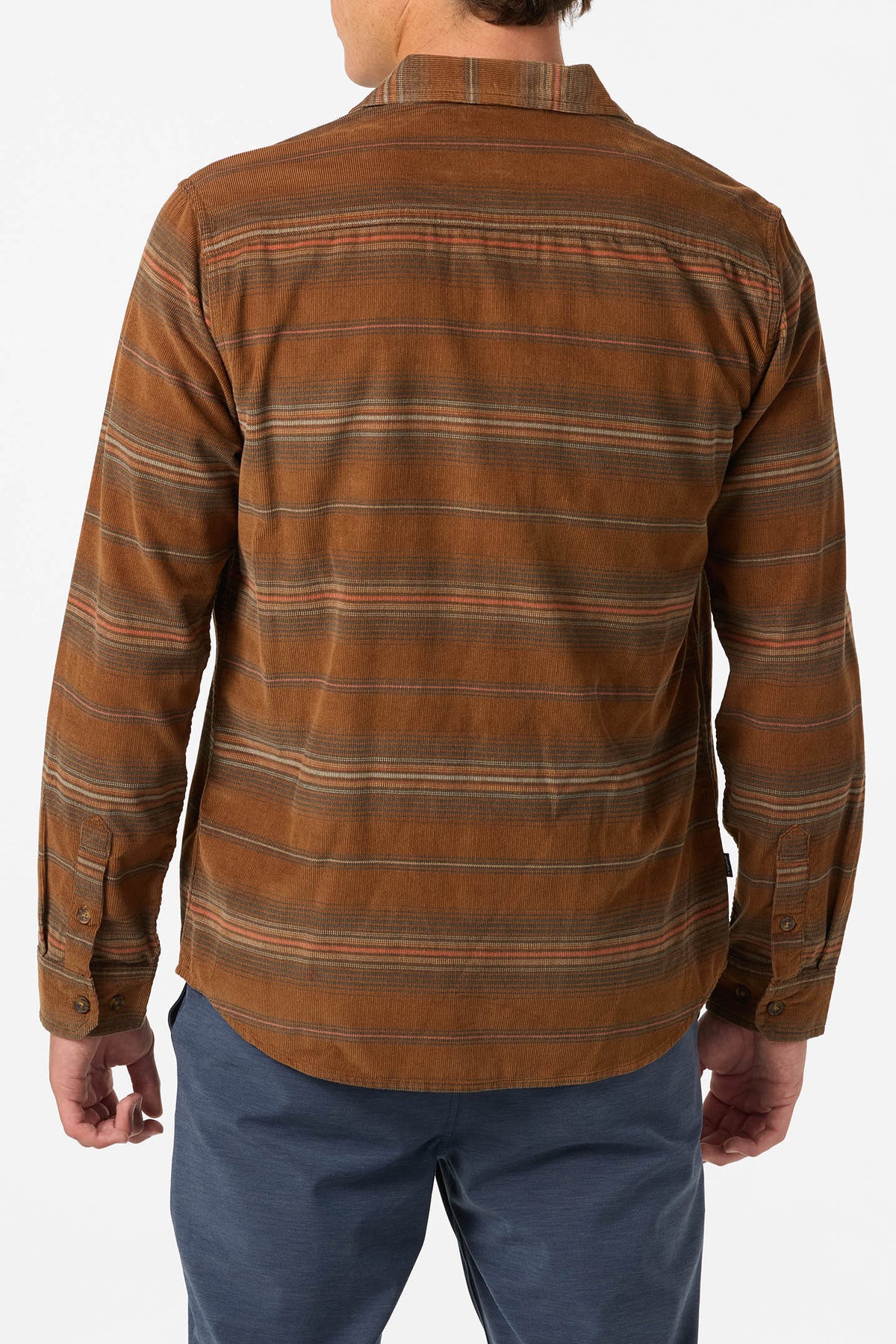 Caruso Striped Cord Shirt