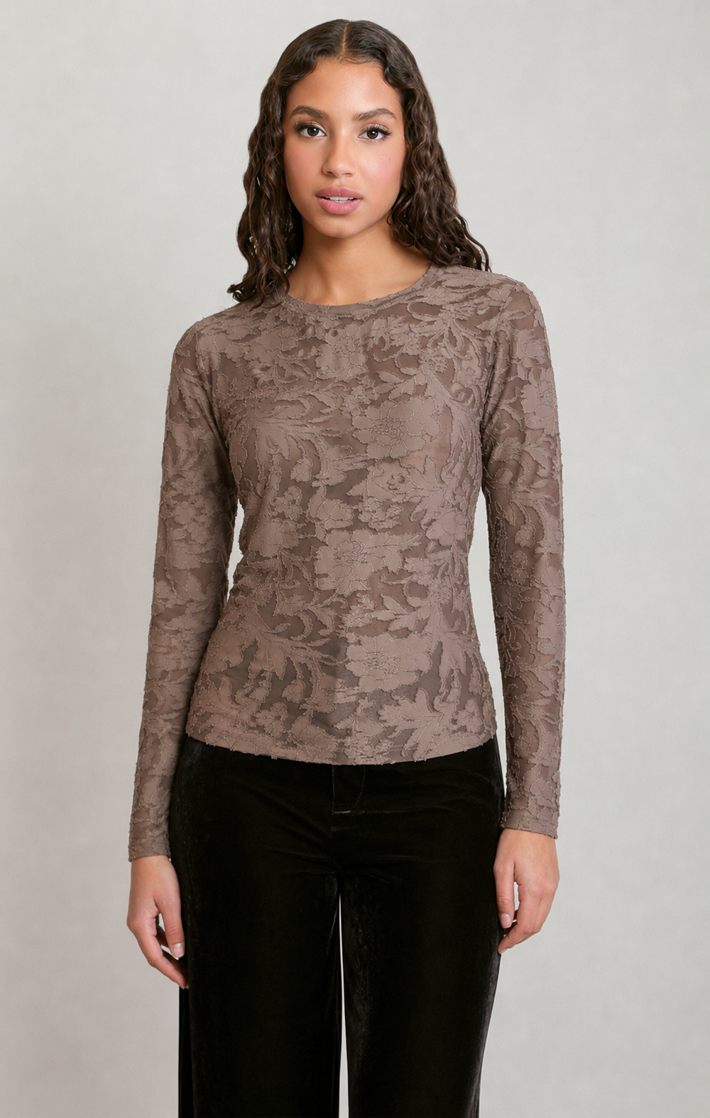 Floral Long Sleeve Tee