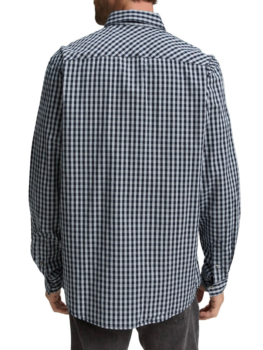 Tonal Check Oxford Shirt