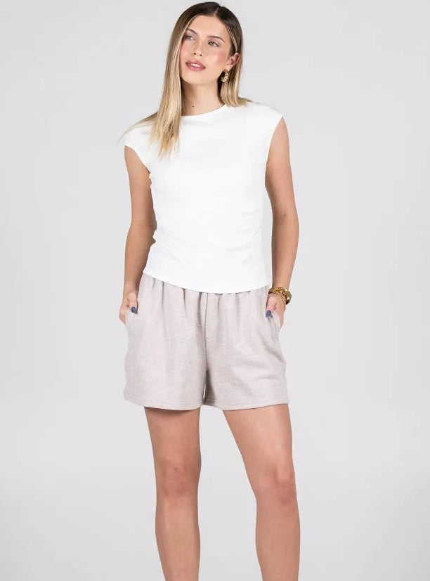 Recycle Poly/Cotton Mid Short
