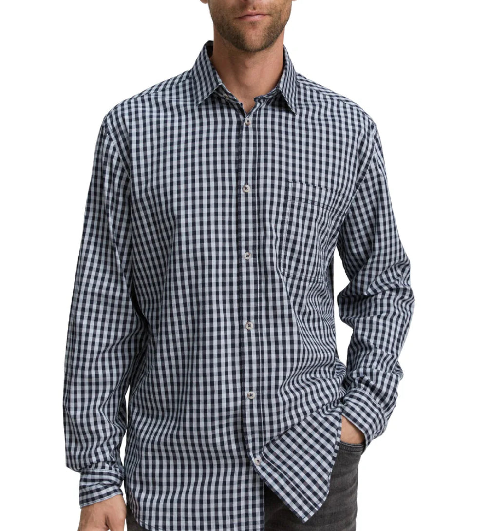 Tonal Check Oxford Shirt
