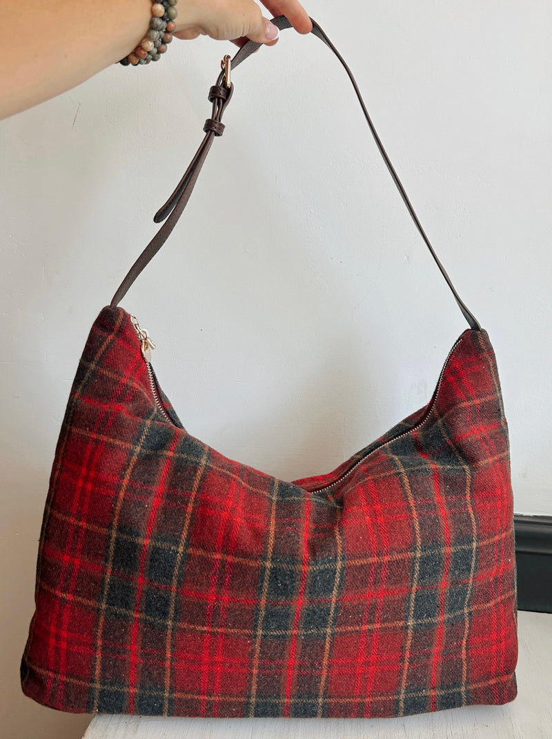 Triangle Bag - Plaid
