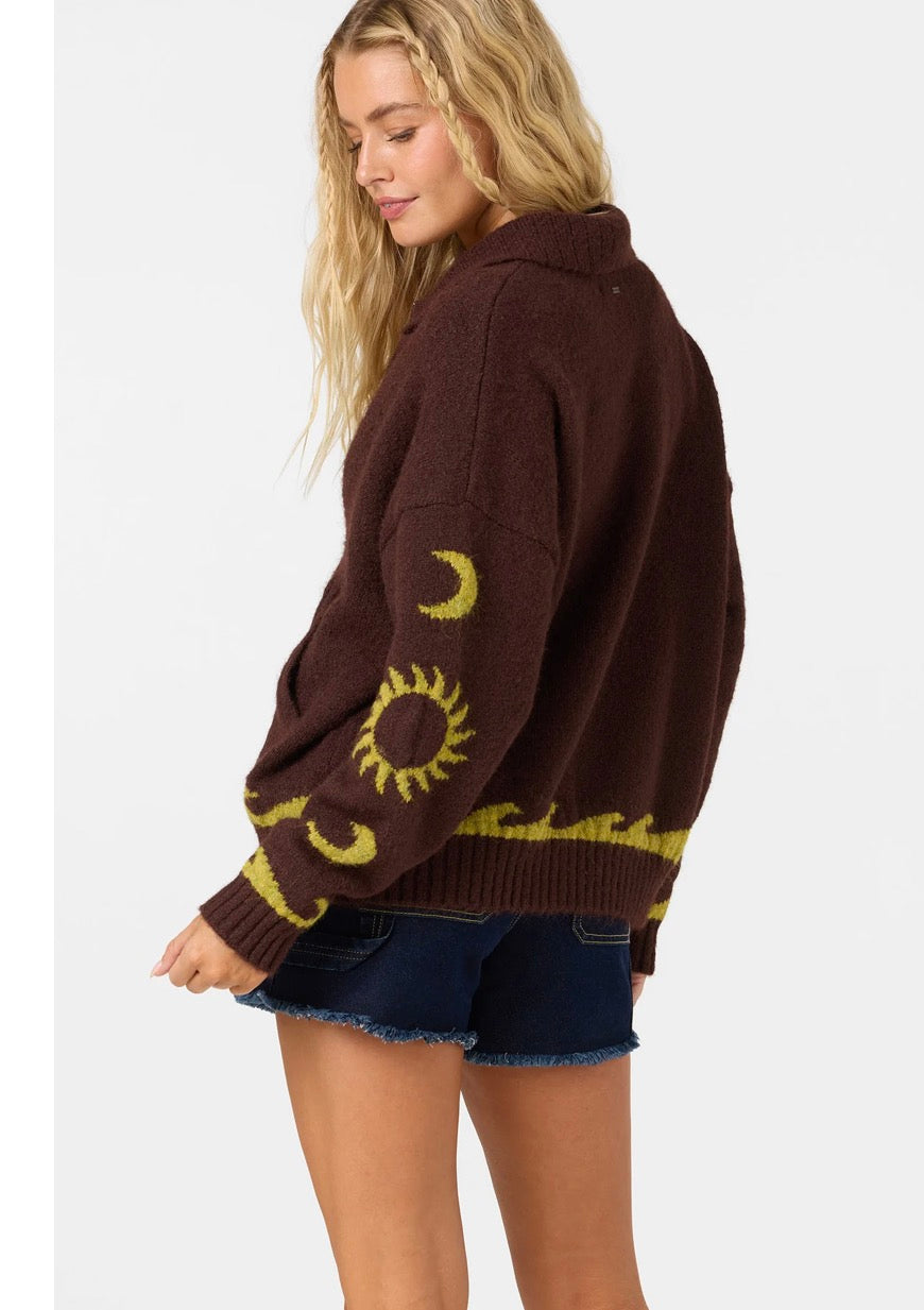 Corrine Zip Up Sweater