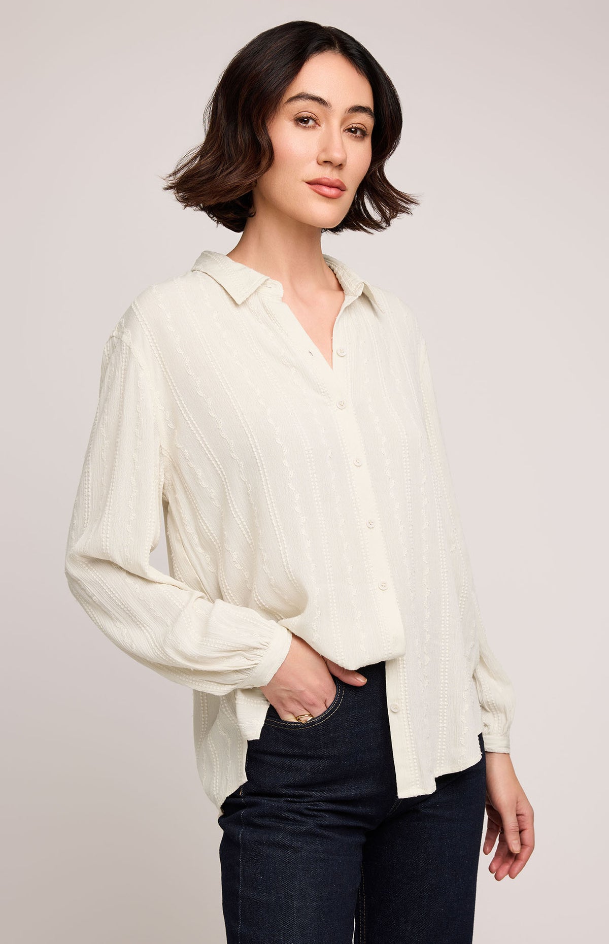 Solana Button-down