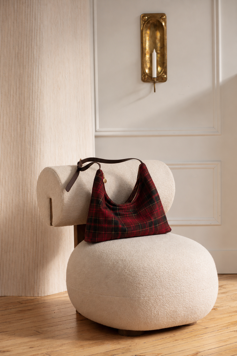 Triangle Bag - Plaid