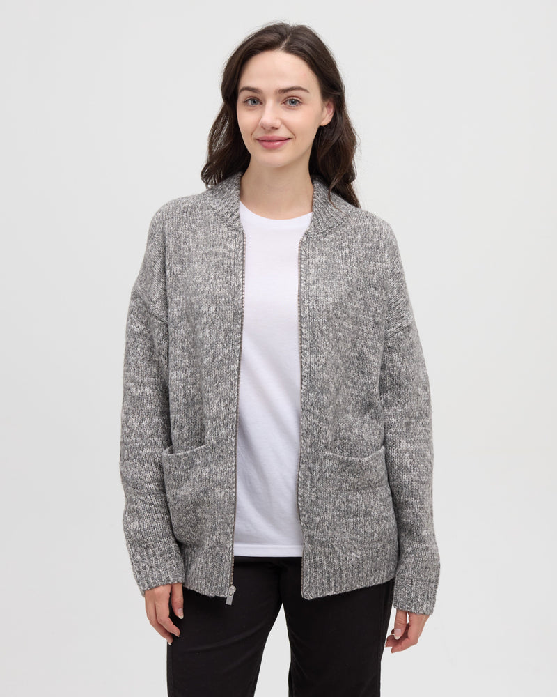 Garbaldi Jacquard Cardigan