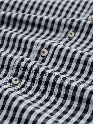 Tonal Check Oxford Shirt