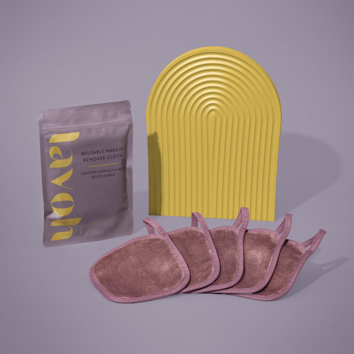 Mini Face Cloth Set - Mauve