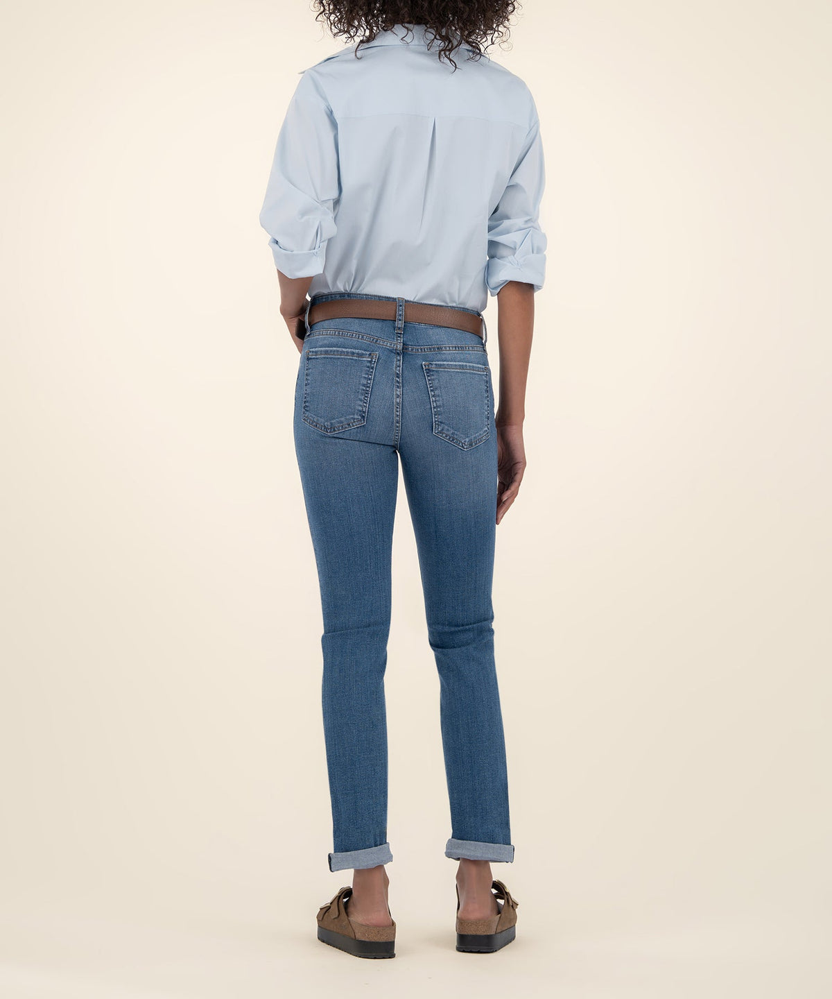 Catherine Mid Rise Boyfriend - Incandescent